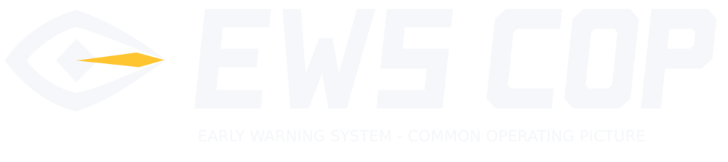 EWS COP wordmark with eye-and-scan symbol